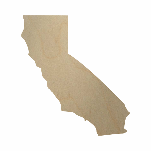 Shop for wooden California state cutouts