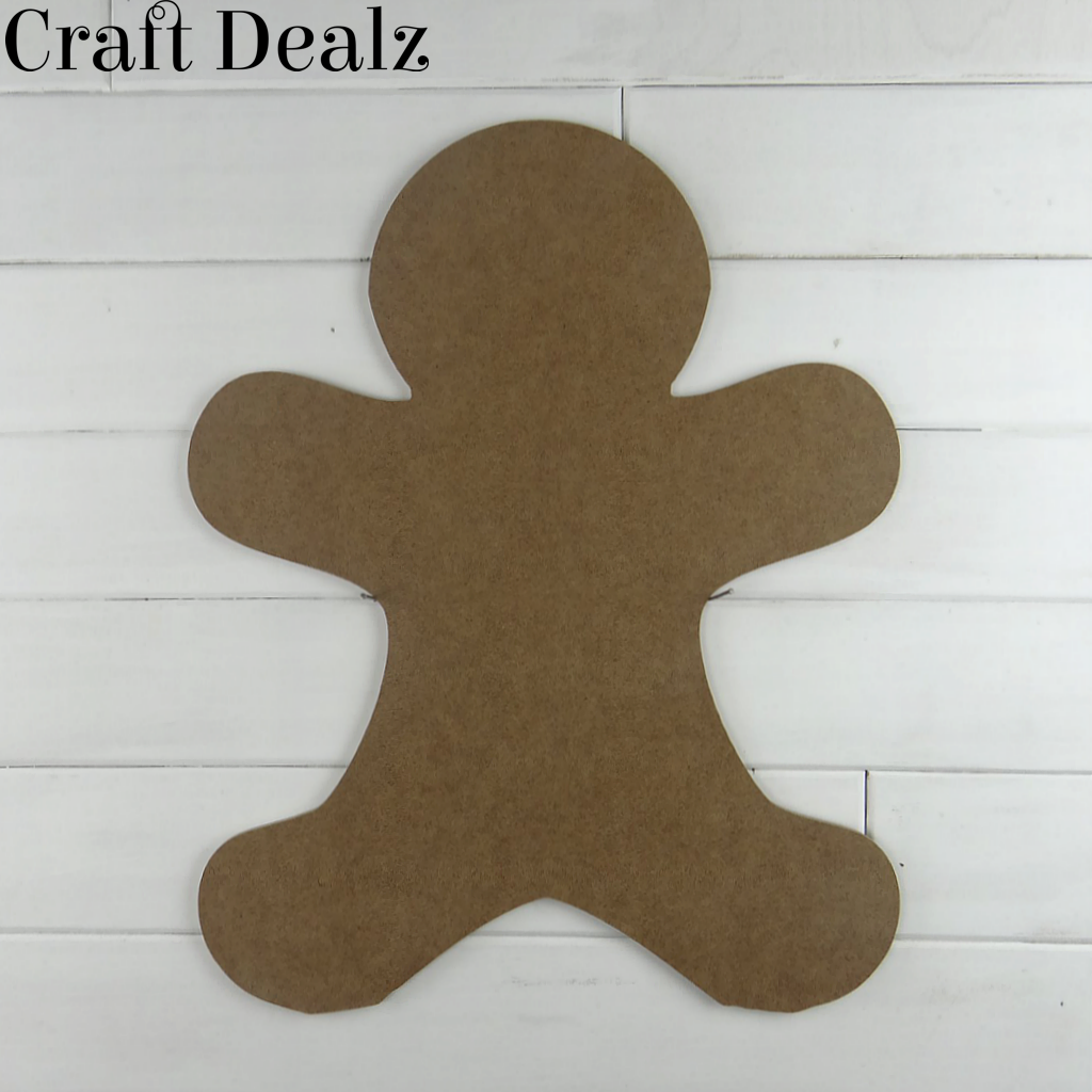 Wood Gingerbread Boy Door Hanger