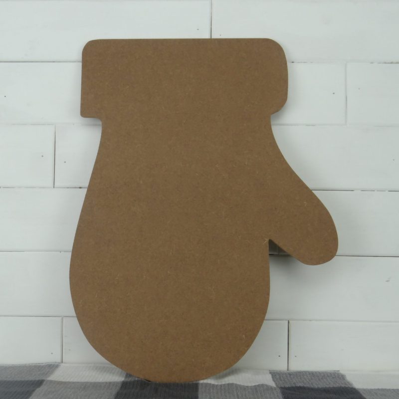 Wooden Mitten Cutout 2