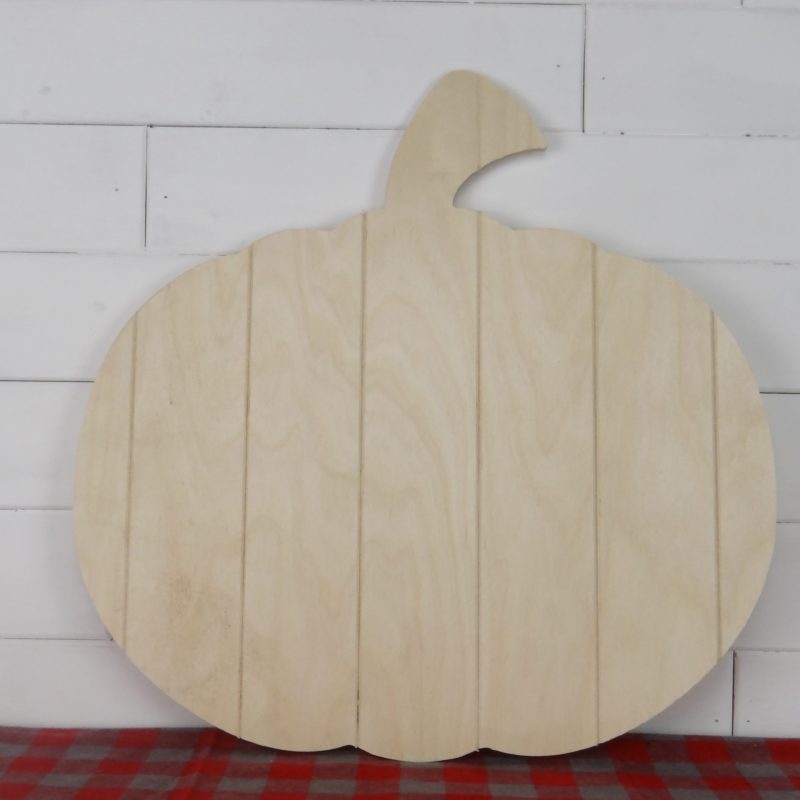 Wood 1/4" Faux Pallet Pumpkin