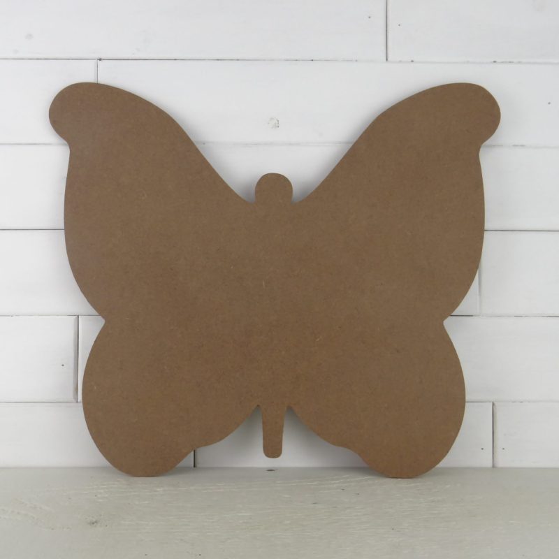 Wooden Butterfly Shape