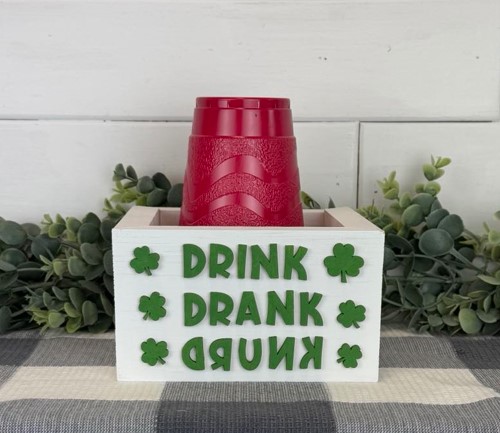 Drink Drank Drunk Box Kit w Pen Hole