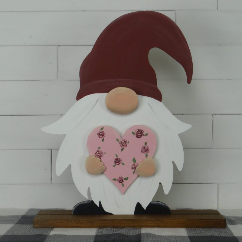 Wooden Gnome Cutout - Gnorbitt