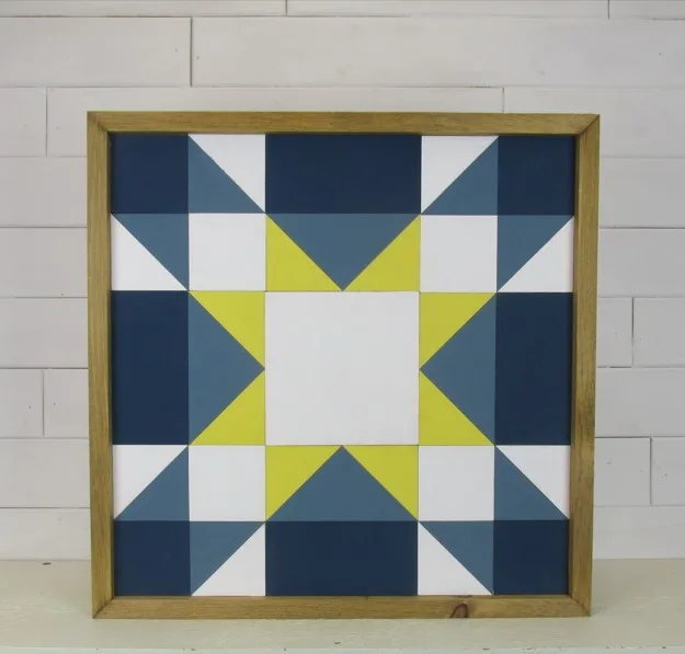Quilt Block Sign Kit Amish Star
